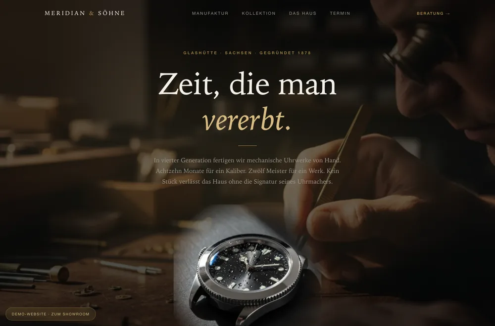 Studie Uhrenmanufaktur